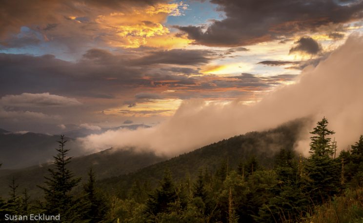 Sunset Clingmans Dome