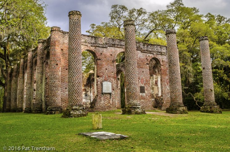 Old Sheldon Church Ruins
