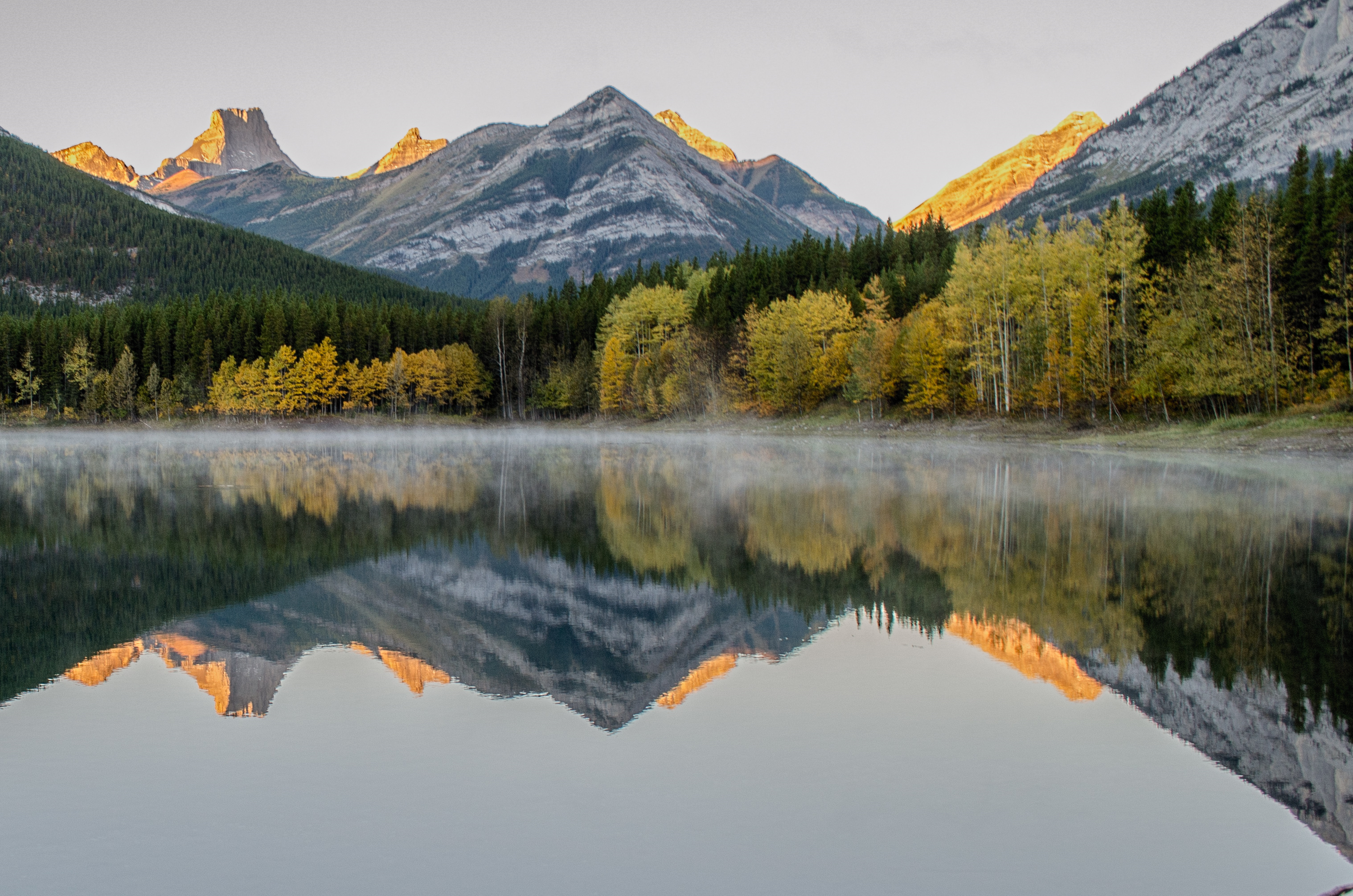 Morning Mist on Wedge Pond