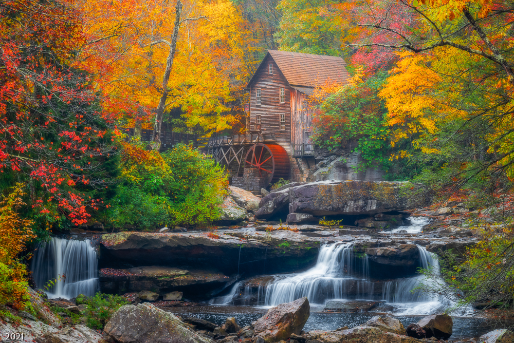Glade Creek Grist Mill.