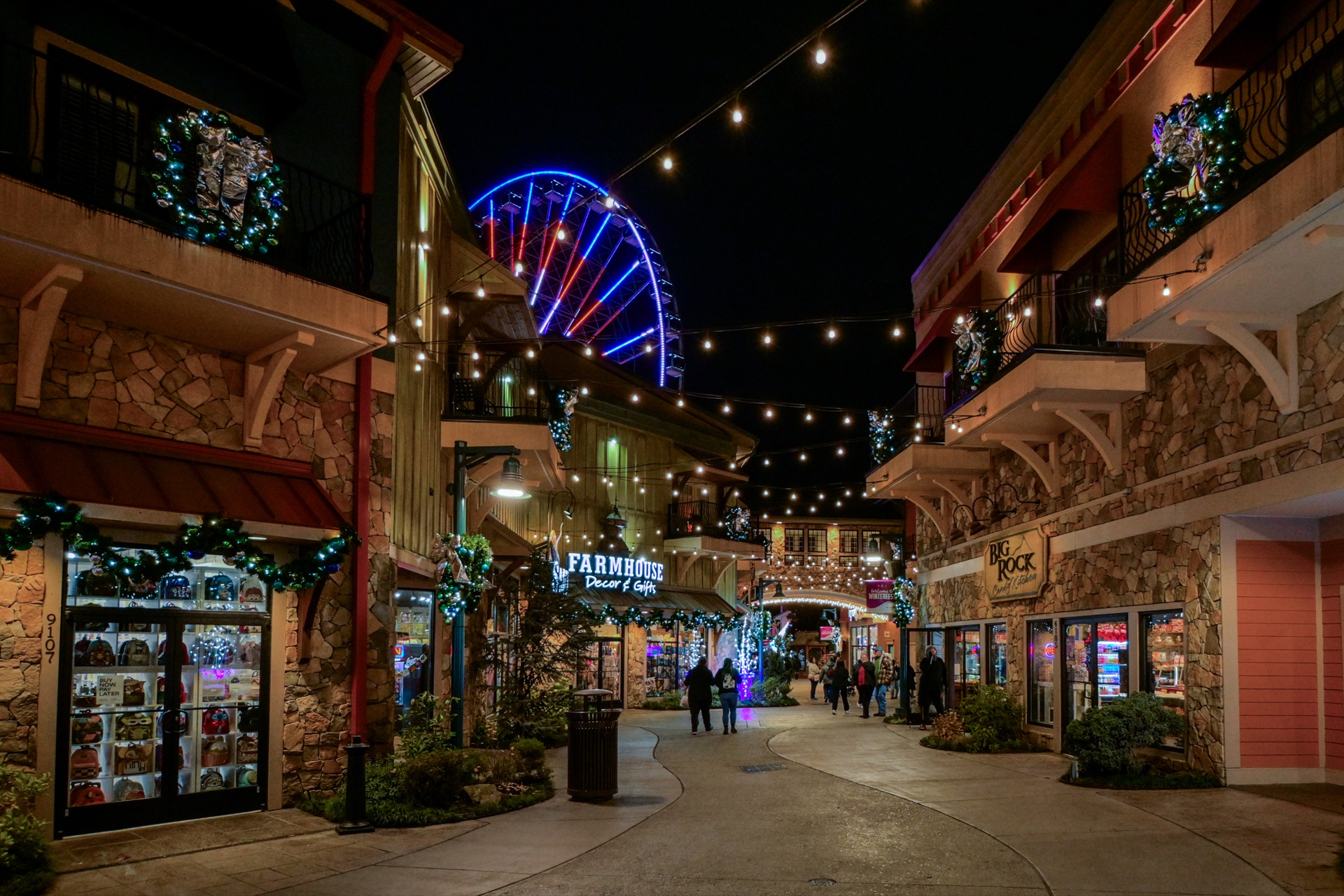 The Island at Night