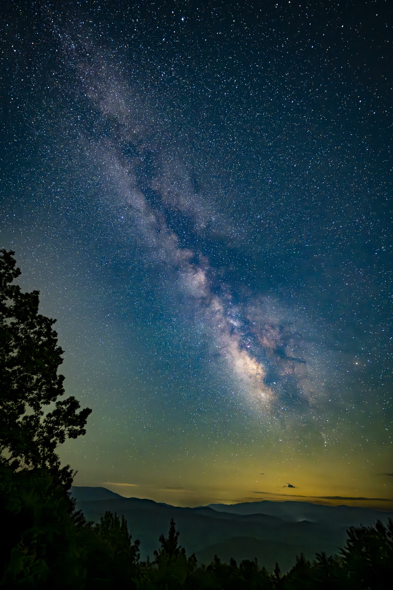 Foothills Milky Way